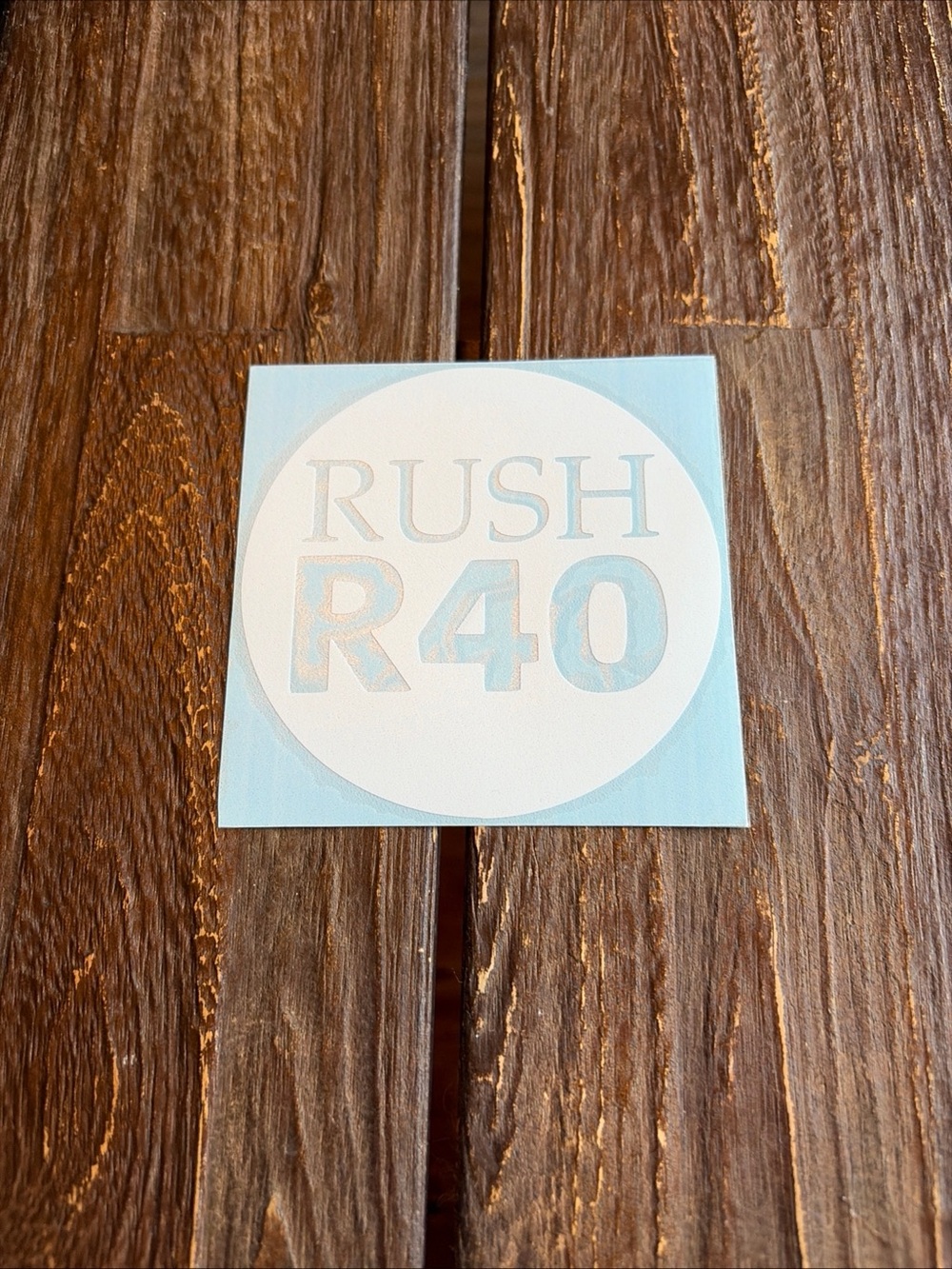 Rush R40 Sticker Decal Vintage For Cars Laptops Window Classic Rock Rush